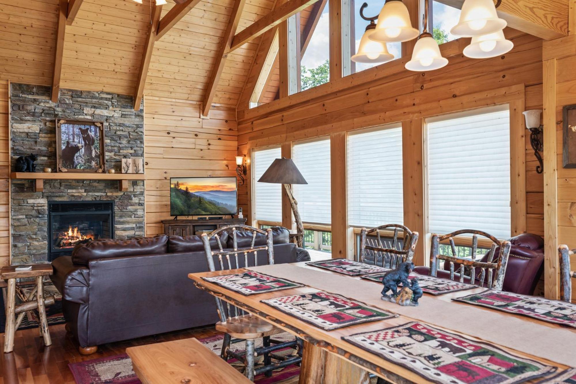 Pinnacle View Lodge By Stony Brook Cabins Гетлинбург Екстериор снимка